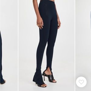 Wardrobe NYC Side Zip Leggings